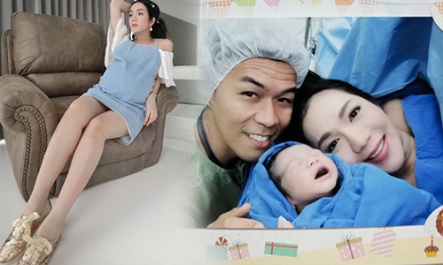 คุณแม่ป้ายแดง! “อ๋อม” คลอดทายาทคนแรก “น้องจอมทัพ”