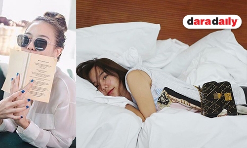 เปิดท่าโพสถ่ายรูปสุดครีเอท ของเหล่าดาราสาวบนเตียงนอน