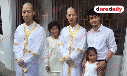 ซึ้งน้ำตาคลอ! “ภัทร” ปลงผมบวช ถวายเป็นพระราชกุศลในหลวงร. 9