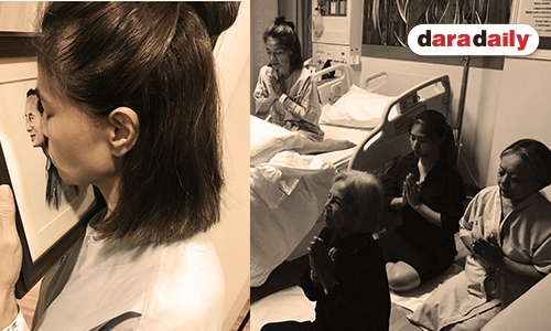 แม้กายป่วยแต่ใจสู้! “ตู่ นันทิดา” ถวายความอาลัยในหลวงร. 9 บนเตียงผู้ป่วย