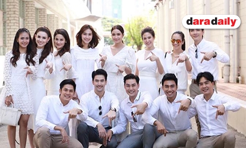 สุดอบอุ่น นักแสดง 7 สี ทำบุญวันครบรอบ 50 ปี 