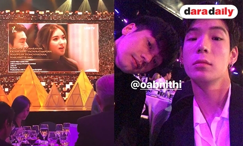 “โอบ-เจเจ” ร่วมงาน “Asian TV Awards” หลัง “Hate love” เข้าชิงรางวัล