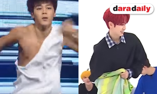 ไอดอลเกาหลีจะทำตัวอย่างไรเมื่อเจอปัญหาเสื้อผ้าบนเวที (มีคลิป)