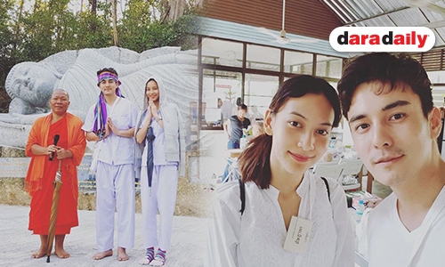 แฟนคลับเป็นปลื้ม ยก "กรีน-ธันวา" เป็นคู่รักสายธรรมะ