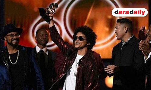 รวมประกาศรางวัล GRAMMY AWARDS Bruno Mars กวาดรางวัลเรียบ