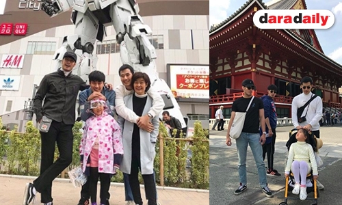 ส่องความอบอุ่นทริปครอบครัว “ฉัตรบริรักษ์” เที่ยวญี่ปุ่น 