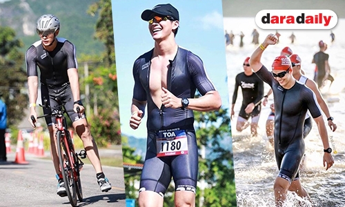 ส่องความแซ่บ “พุฒ พุฒิชัย” ในงานไตรกีฬาครั้งแรก