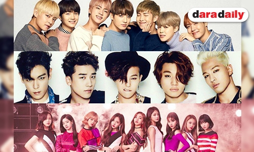 เปิดรายชื่อวงเกาหลีทำรายได้สูงสุดที่ญี่ปุ่น