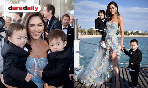 อยากเกิดใหม่เป็นสะใภ้ “แม่ชม” “สายฟ้า-พายุ” ใส่สูท หล่อไม่ไหวแล้ว