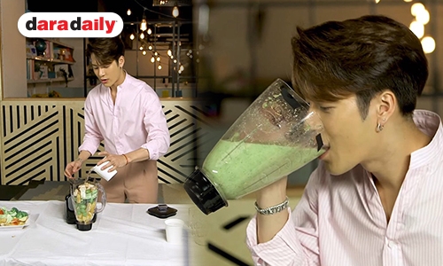 ผุดชาเลนจ์ลองชิมเมนูโปรตีนเชค ของ “แจ็คสัน GOT7”