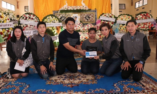 เมืองไทยประกันภัย มอบสินไหมและช่วยเหลือครอบครัวผู้เสียชีวิตจากเหตุการณ์ปล้นร้านทองลพบุรี พร้อมสมทบรางวัลนำจับอีก 100,000 บาท