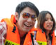 "ทัช-กิ๊บซ่า" เยียวยาคนไทยสู้ภัยน้ำท่วม