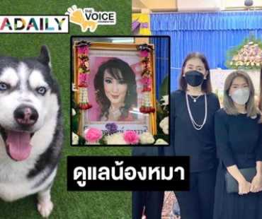 “เก๋ ชลลดา” รับอาสาดูแลน้องหมา “ริชชี่-มันนี่” ของ “ซันนี่ ยูโฟร์”