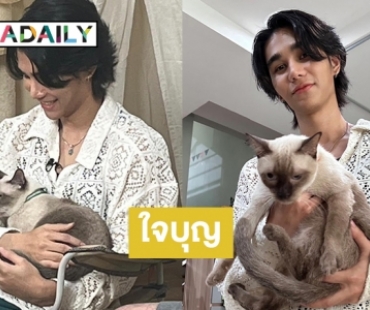 “เจฟ ซาเตอร์” ขออุปการะน้องแมวจาก Catster บ้านพักพิงแมวจร