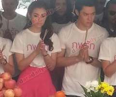 บวงสรวงแล้วละคร"ภพรัก" จับ"หมาก"คู่"เบลล่า"