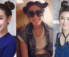 รวมดาราทำทรงผม Double Bun แฟชั่นไม่หลุดเทรนด์ใครสวยสุดต้องดู!