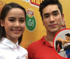 “ญาญ่า” เขิน “ณเดชน์” บอกมีแฟนแล้ว มั่นใจภาพยกขาที่โดนติไม่ได้โป๊