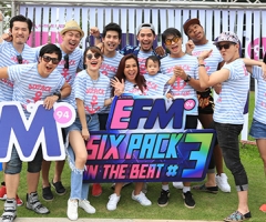 EFM Six Pack on The Beat #3 มันยกกำลัง3 แฟนนับหมื่นทะลักหาดมันส์ยกแพ็ค!