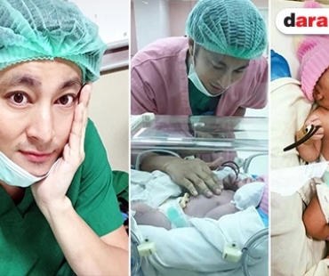 คุณพ่อมือใหม่ “จุ๊บ อิทธิกร” ยิ้มปลื้มภรรยาคลอดลูกสาว