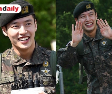 ต้อนรับอบอุ่น Kang Ha Neul ปลดประจำการแล้ว